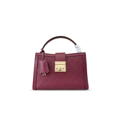 GUCCI PADLOCK MEDIUM TOP HANDLE BAG 838992 (25.5*17.5*10cm) GUCCI PADLOCK MEDIUM TOP HANDLE BAG 838992 (25.5*17.5*10cm)